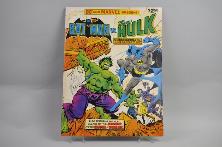 Bat Man vs the Incredible Hulk XL Comic