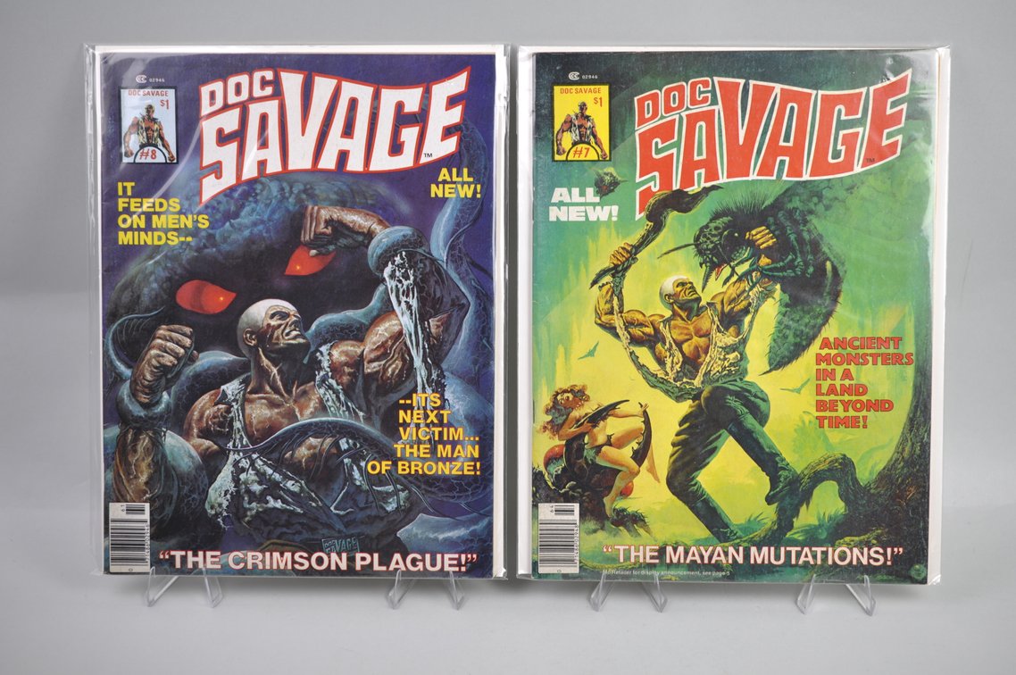 The Man of Bronze: Doc Savage Comic Set, photo 5 of 5