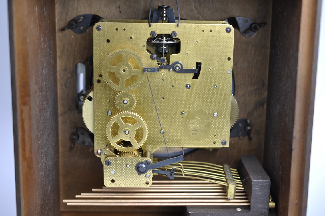 Howard Miller Mantel Clock with Keys, photo 11 of 16