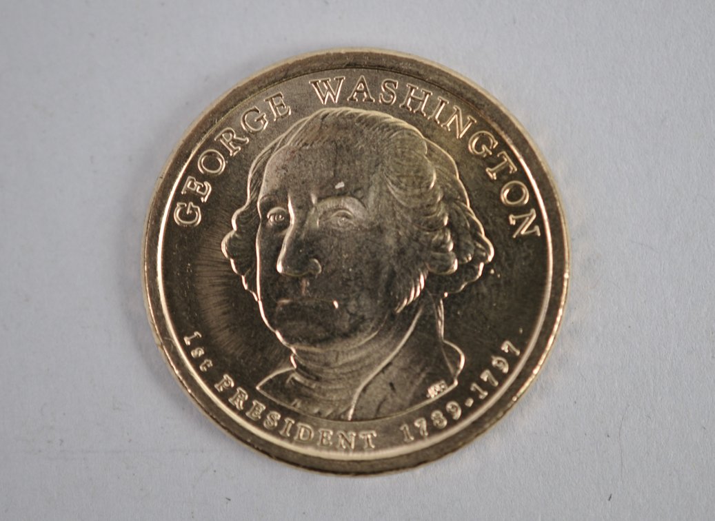 George Washington Ballistic One Dollar Coin Roll, photo 5 of 6