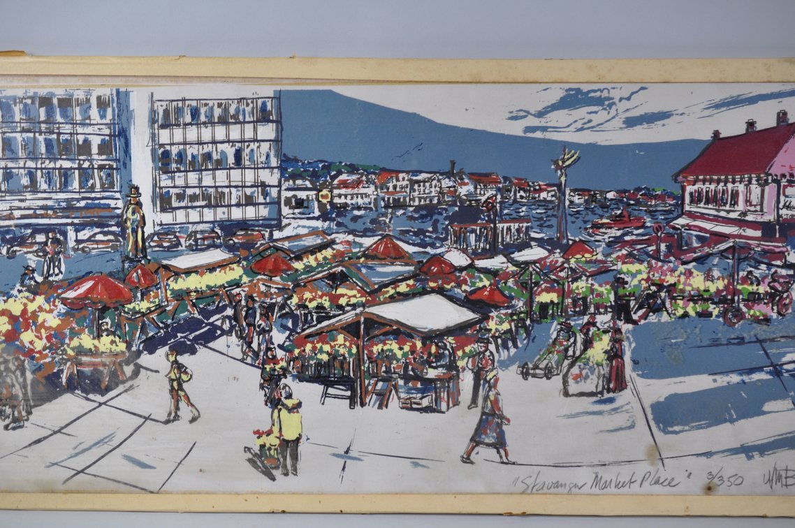 William Osmundsen, Market Place 1974, photo 4 of 14