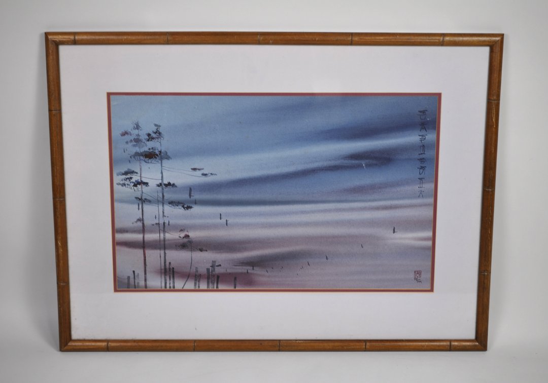 John Alan Stock Sunset with Birds, photo 2 of 14