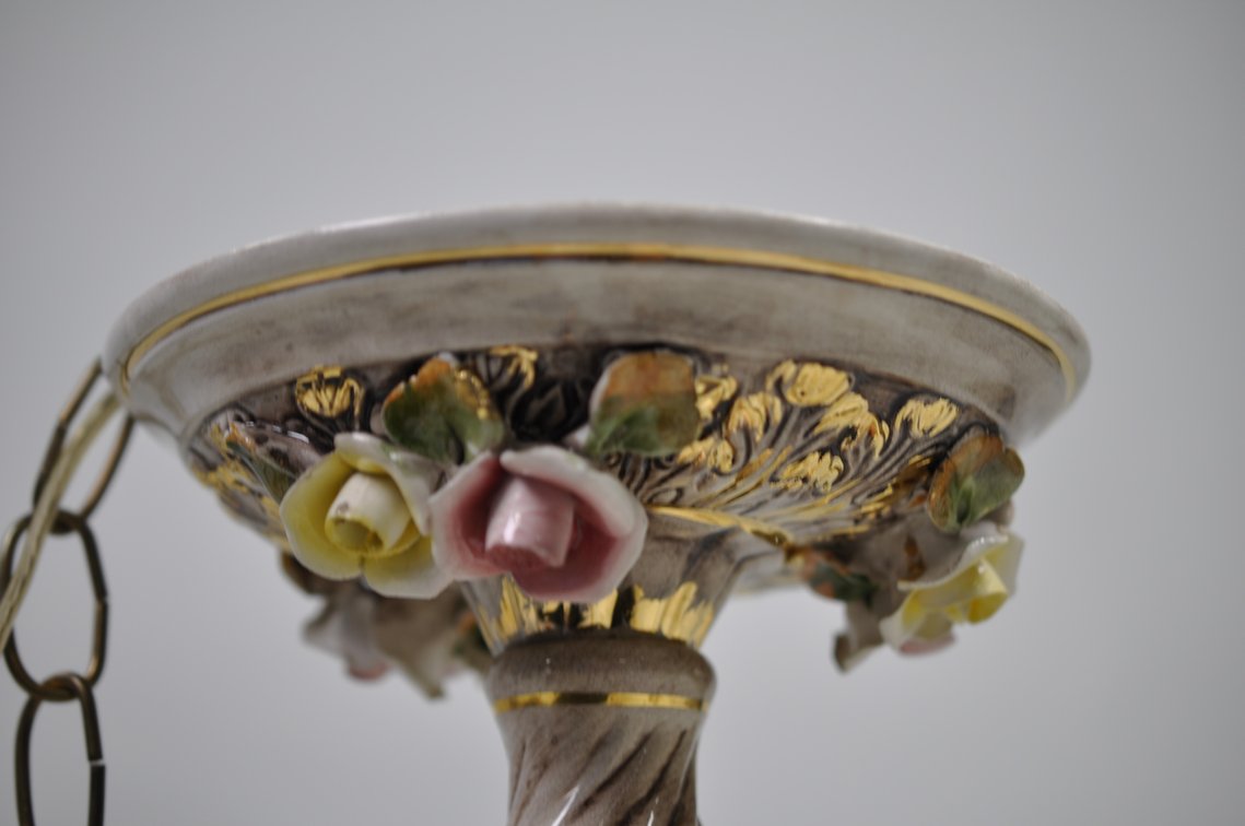 Capodimonte Chandelier w/ Porcelain Strap, photo 29 of 34