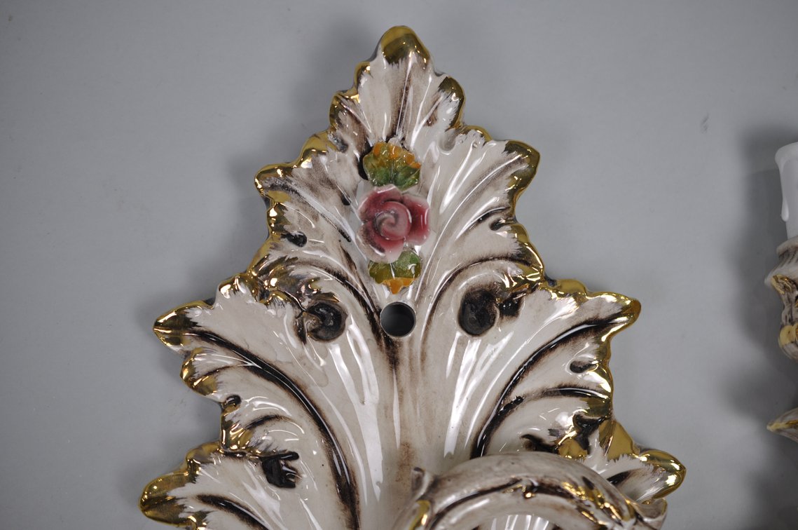 Capodimonte Sconces Three Arm Set, photo 16 of 21