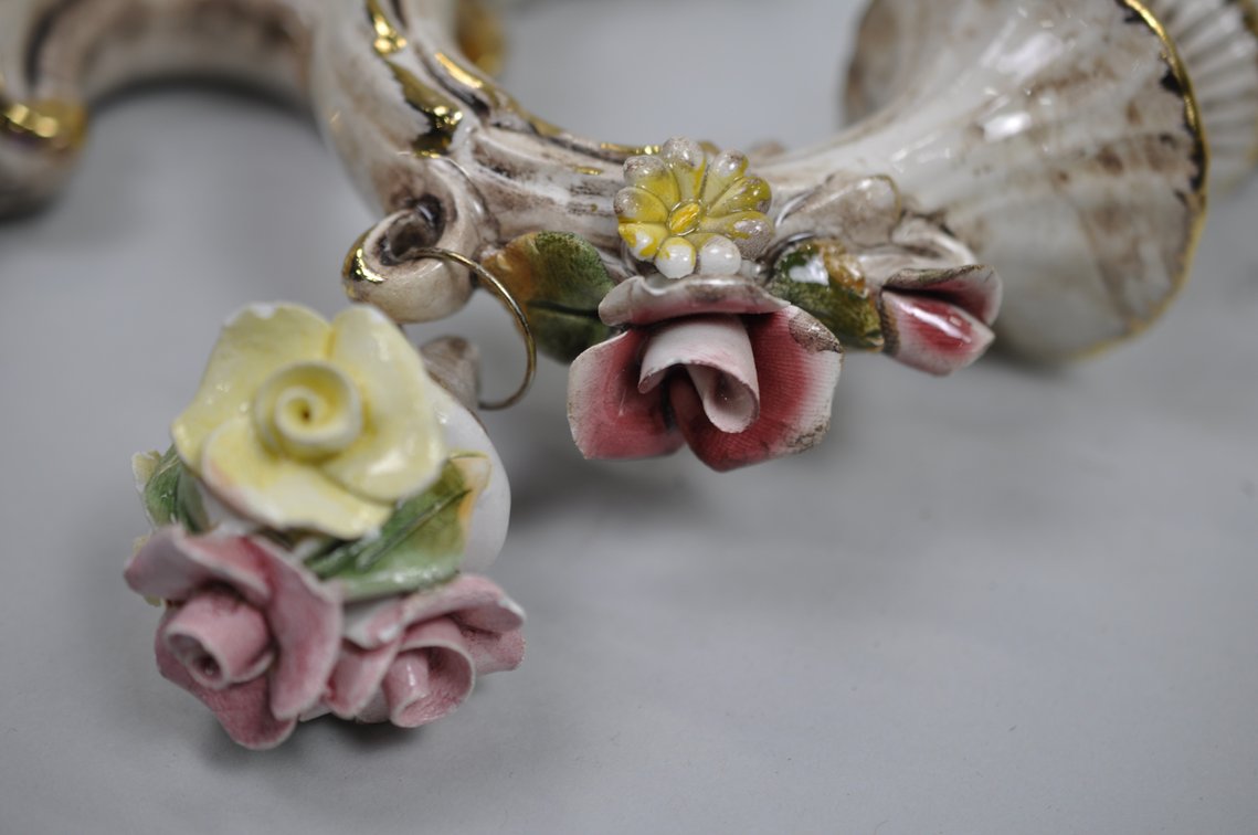 Capodimonte Sconces Three Arm Set, photo 11 of 21