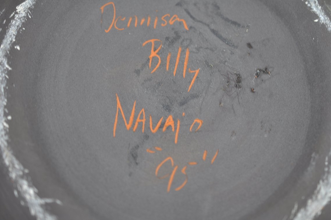 Navajo Pottery Vases w/ Ornate Carvings, photo 6 of 12