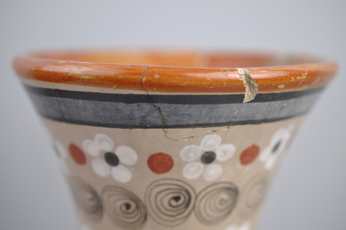 Tonalá Hand Painted Mexican Pottery Vases, photo 11 of 12