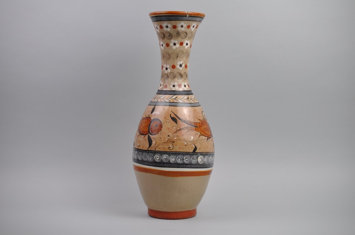 Tonalá Hand Painted Mexican Pottery Vases, photo 9 of 12