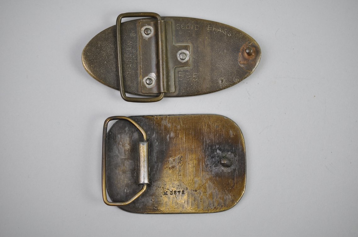 Novelty Brass Belt Buckle Collection, photo 3 of 7