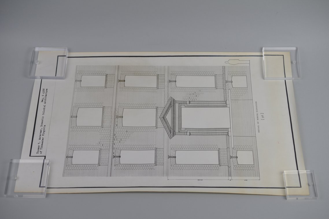 Virginia's Roswell Plantation Blueprints and Photos, photo 6 of 16
