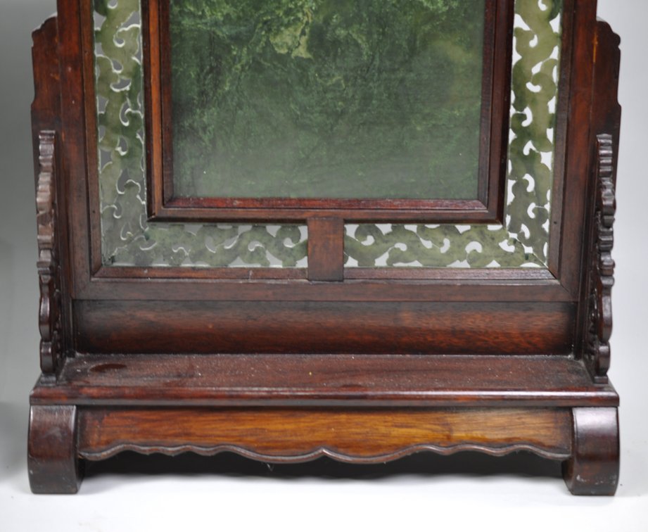 Jade Table Screens w/ Wood Frames, photo 28 of 32