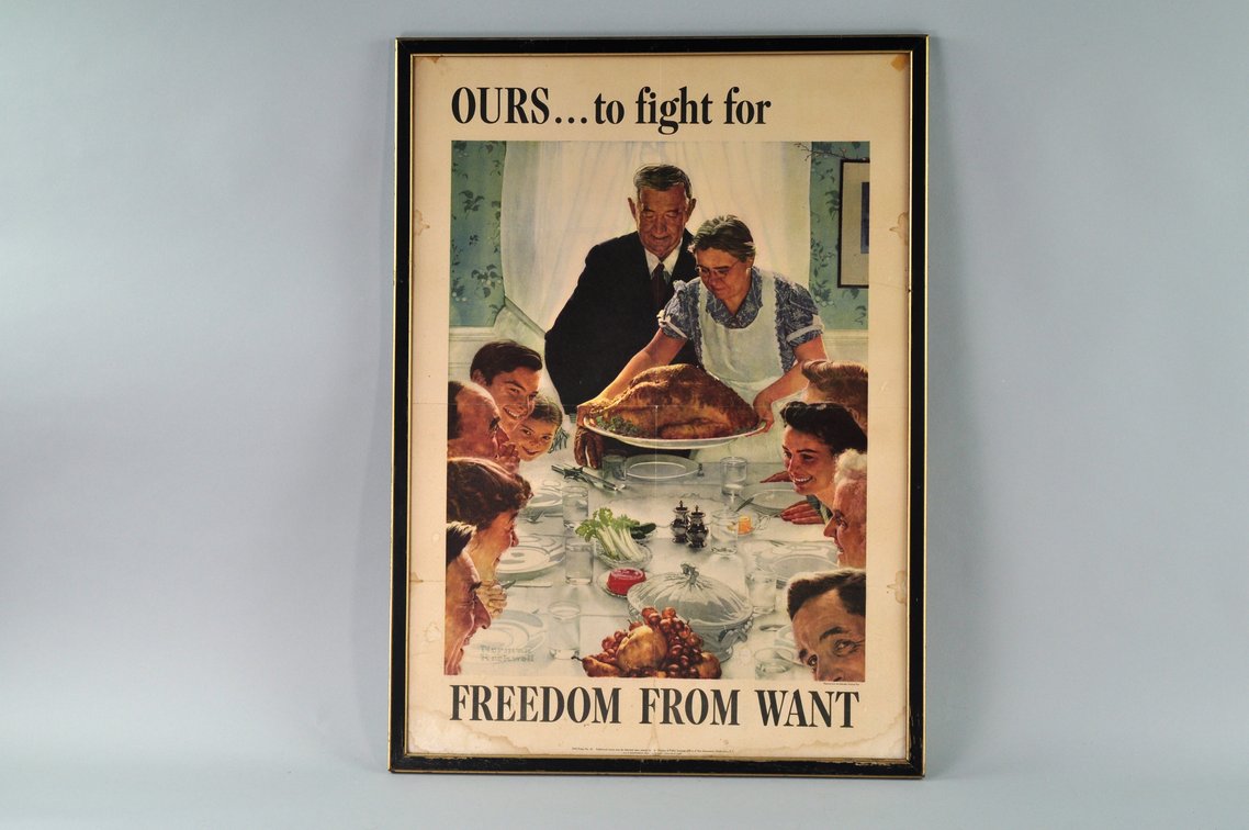Four Freedoms War Bond Posters by Norman Rockwell, photo 2 of 11
