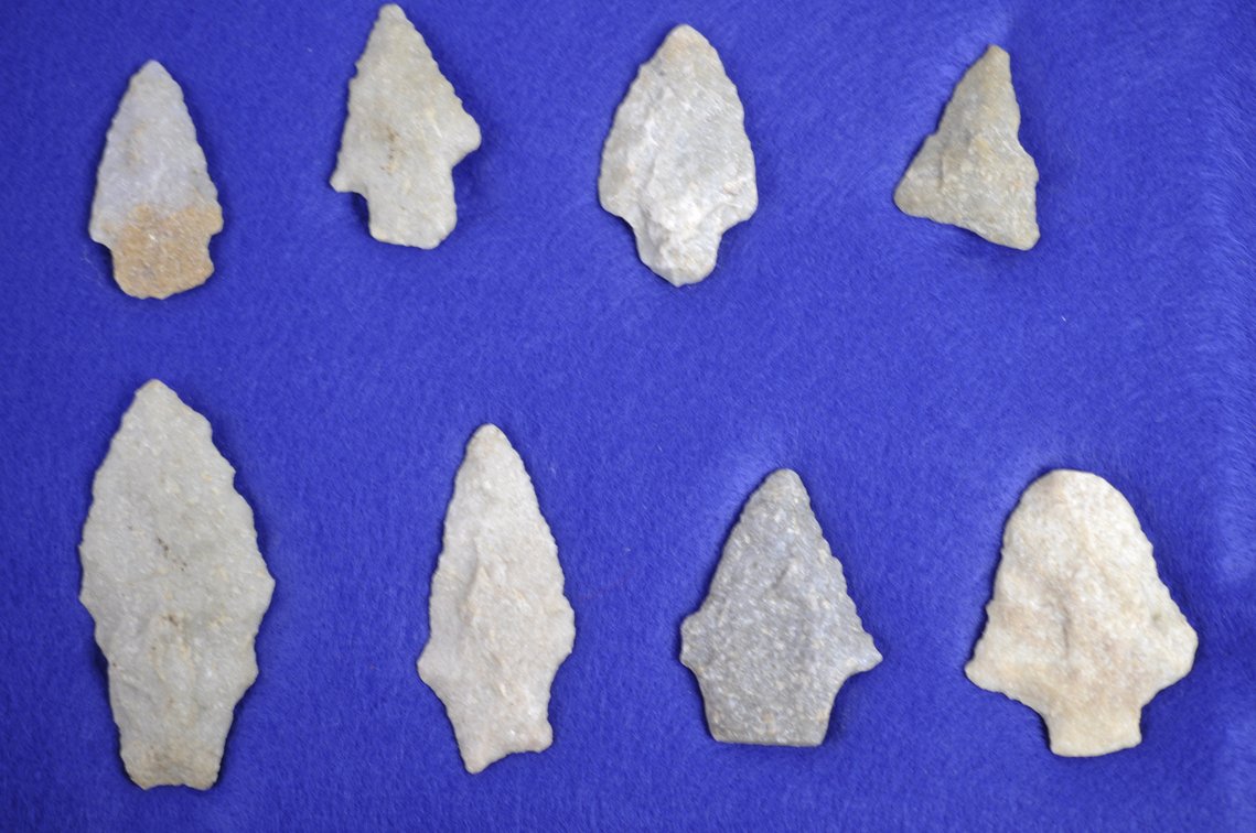 Collection of Arrowheads and Displays, photo 23 of 30