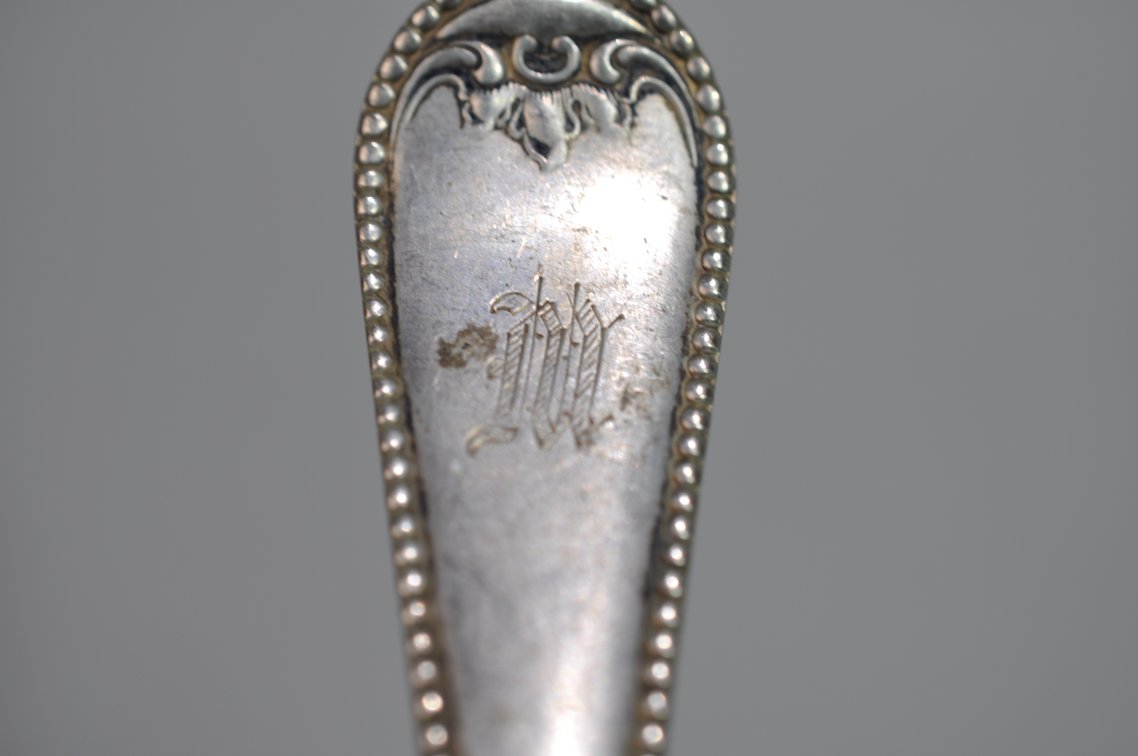 Sterling Silver Serving Spoons Set, photo 4 of 10