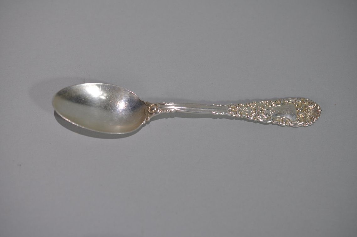 Engraved Sterling Silver Teaspoons, photo 5 of 8