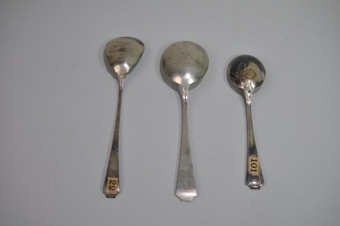 Sterling Silver Serving Spoons, photo 2 of 8