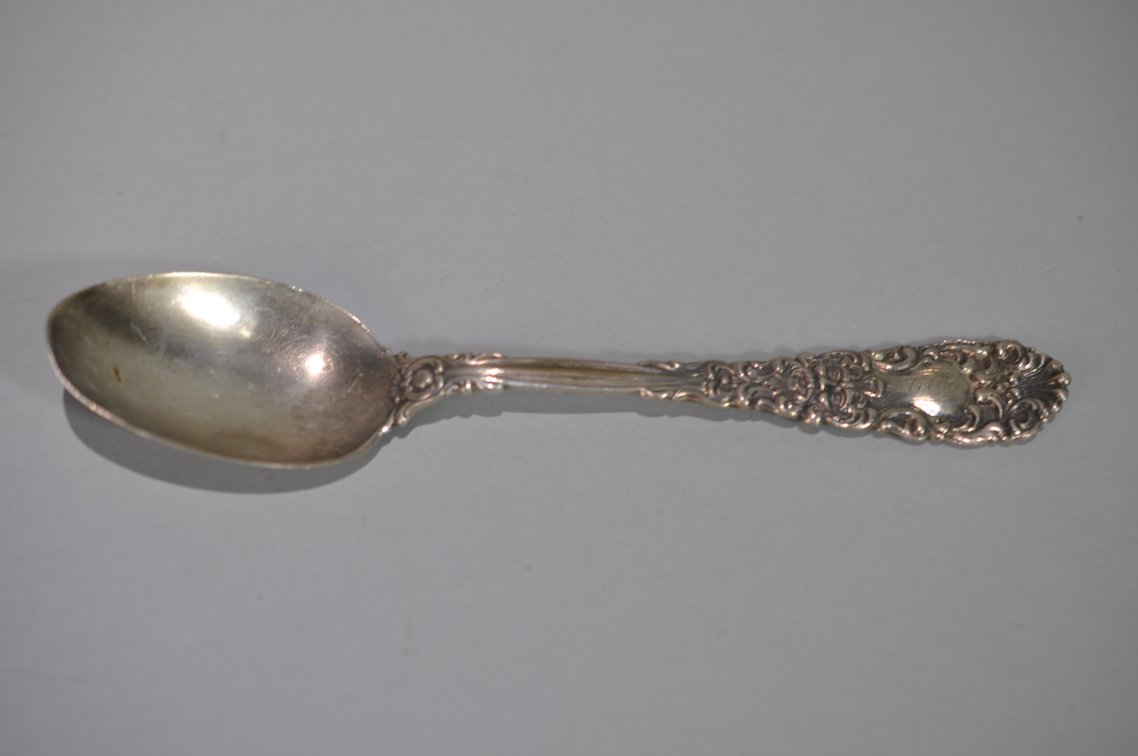 Engraved Sterling Silver Teaspoons, photo 8 of 8
