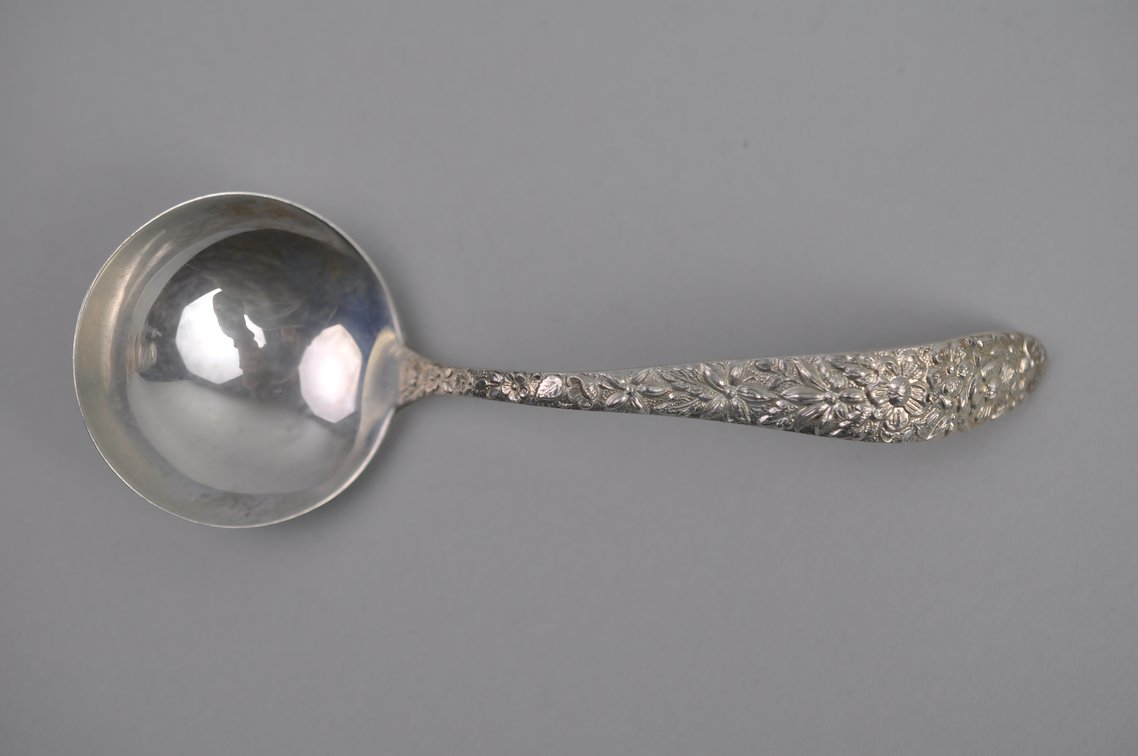 Sterling Silverware w/ Repousse Pattern, photo 15 of 17
