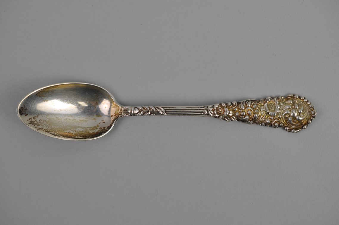 Sterling Silverware w/ Repousse Pattern, photo 9 of 17