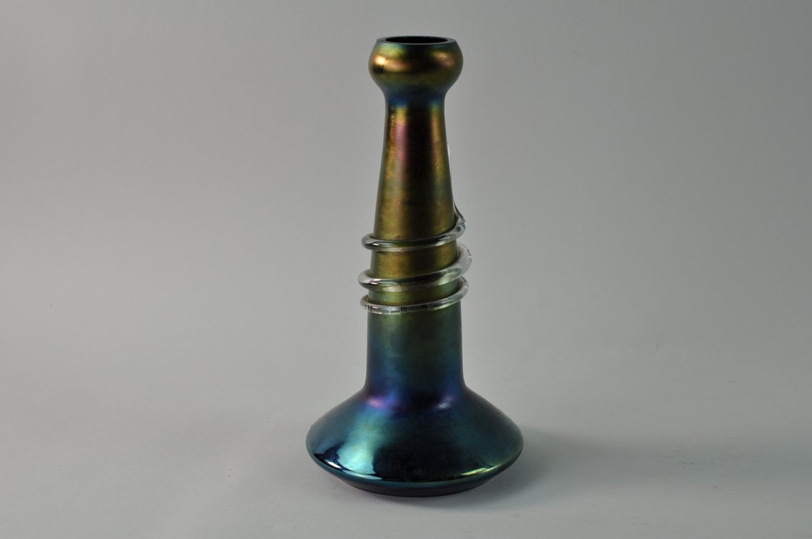 Loetz Glass Art Nouveau Snake Vase, photo 7 of 11