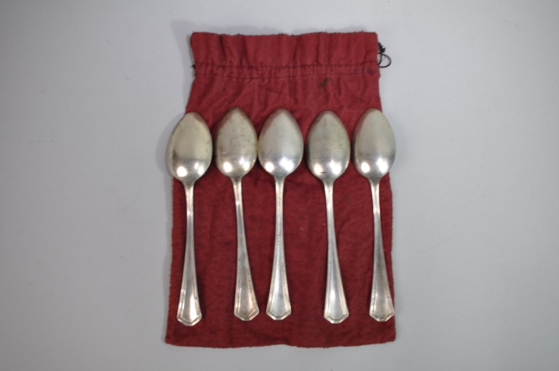 CW Sterling Silver Serving Spoons, photo 2 of 14