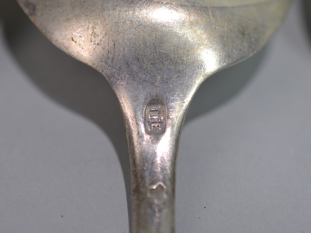 Sterling Silver Serving Spoons Set, photo 3 of 10
