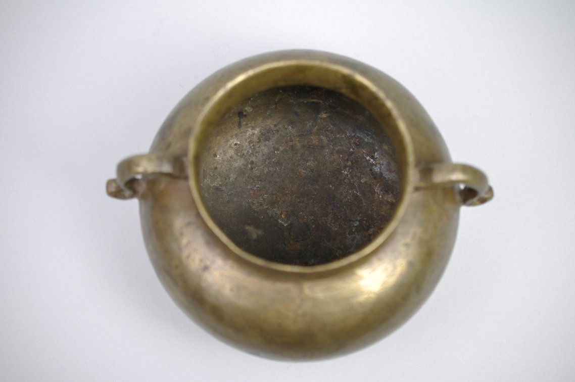 16th Century Bronze Cauldron Cooking Pot, photo 5 of 9
