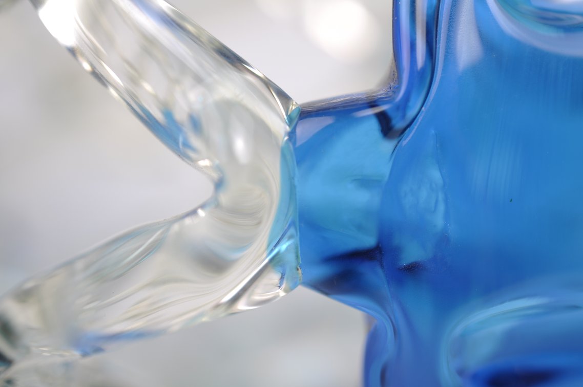 Murano Lattice Glass Vase, photo 15 of 15