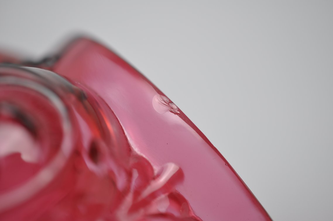 Pickle Castor Cranberry Glass + Utensil, photo 10 of 19