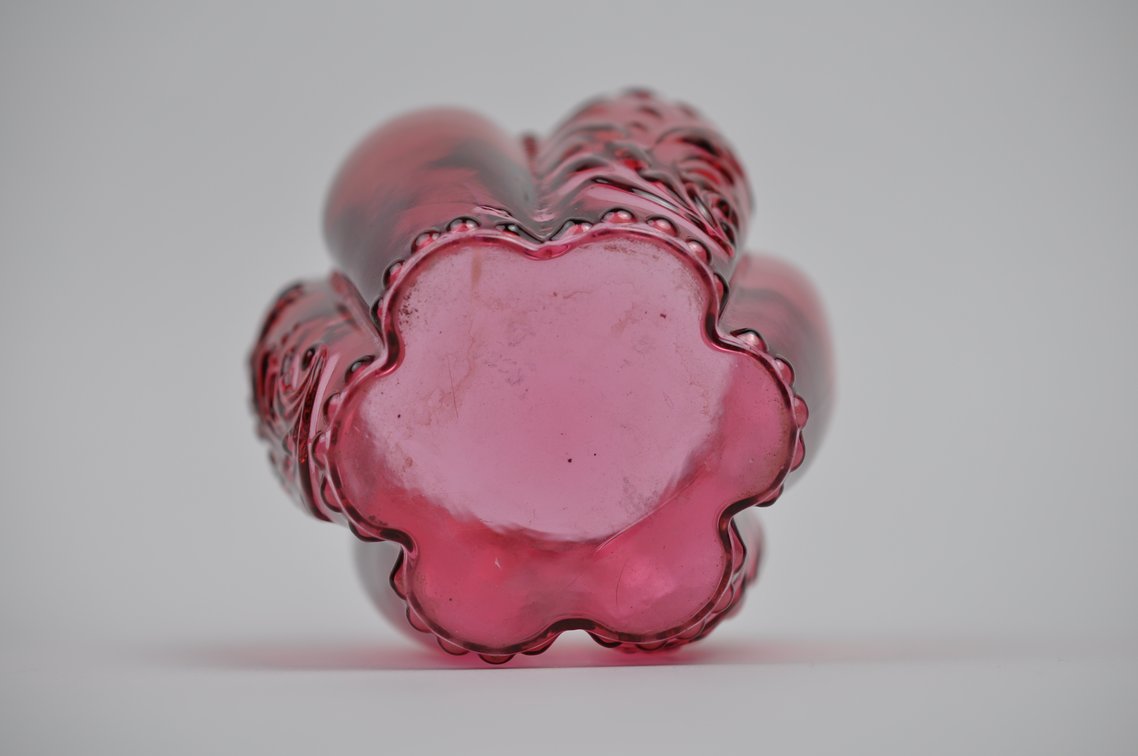 Pickle Castor Cranberry Glass + Utensil, photo 8 of 19