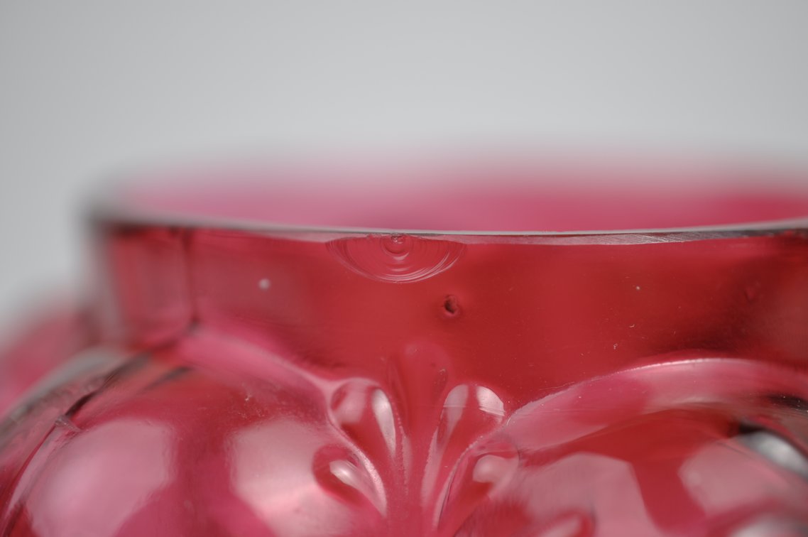 Pickle Castor Cranberry Glass + Utensil, photo 19 of 19