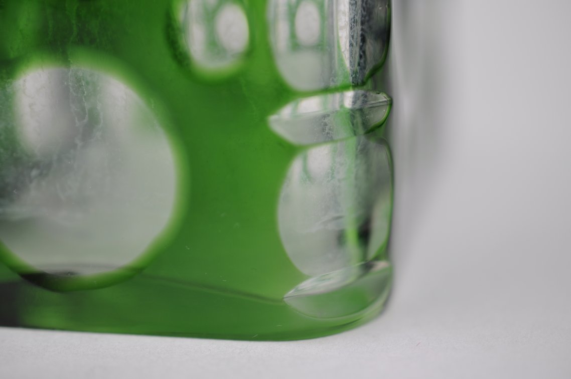 Oaksea Decanter with Green Bubble Pattern, photo 13 of 17