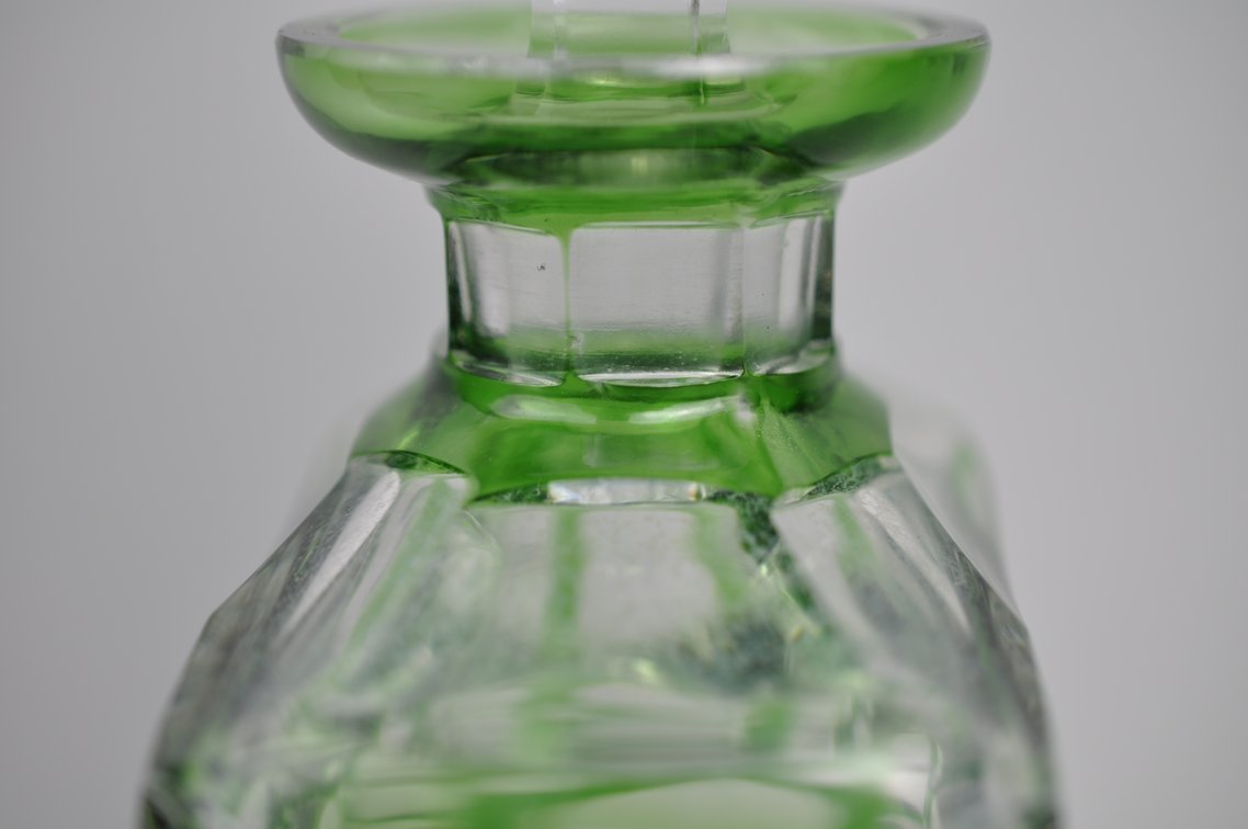 Oaksea Decanter with Green Bubble Pattern, photo 11 of 17
