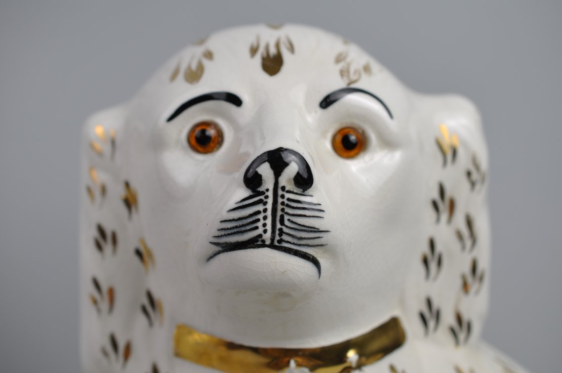 Sadler Burslem Spaniels with Glass Eyes, photo 14 of 22