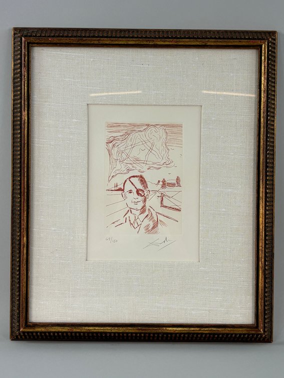 Salvador Dali Moshe Dayan, photo 3 of 8