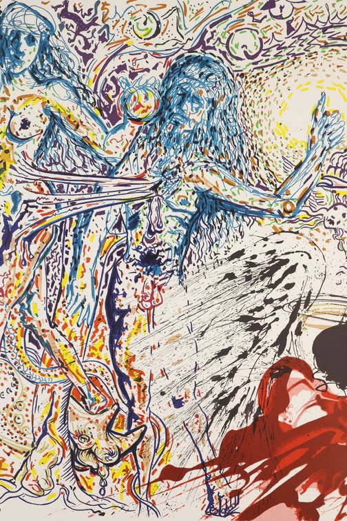 Salvador Dali, II Paradiso Perduto; Paradise Lost, 1974, photo 4 of 8