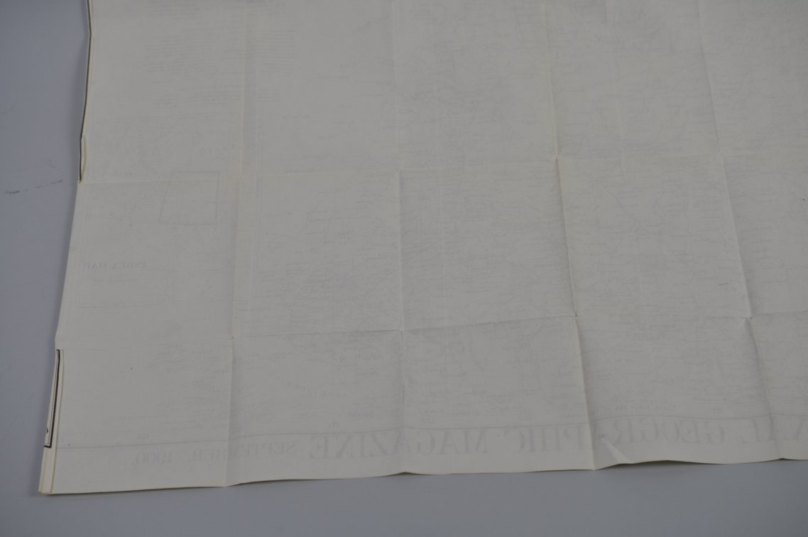 National Geographic Map of Northeastern China 1900, photo 9 of 11