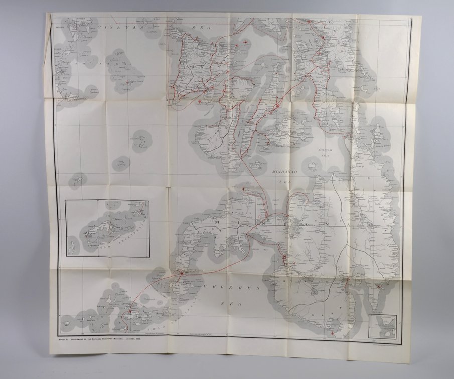 National Geographic- Philippines Map 1902 (2 Parts), photo 21 of 38