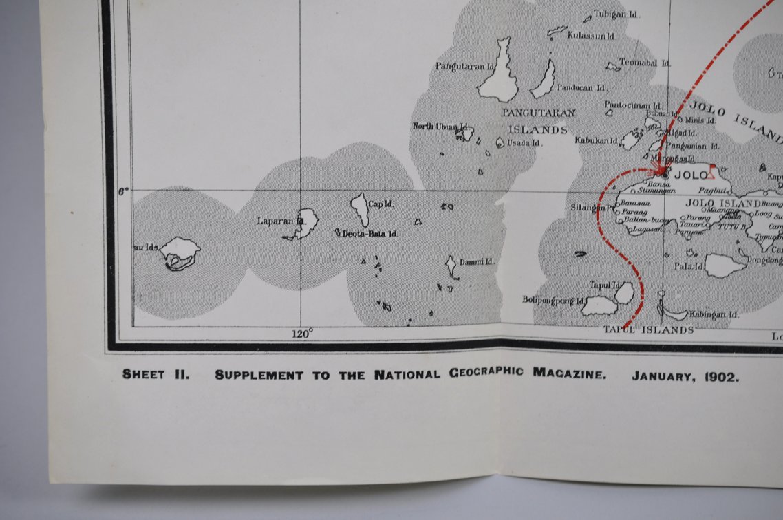 National Geographic- Philippines Map 1902 (2 Parts), photo 22 of 38
