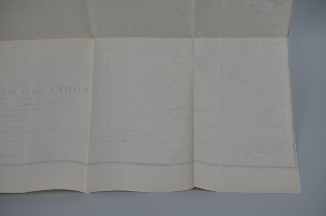 National Geographic Map of Manchuria and Korea 1904, photo 16 of 20