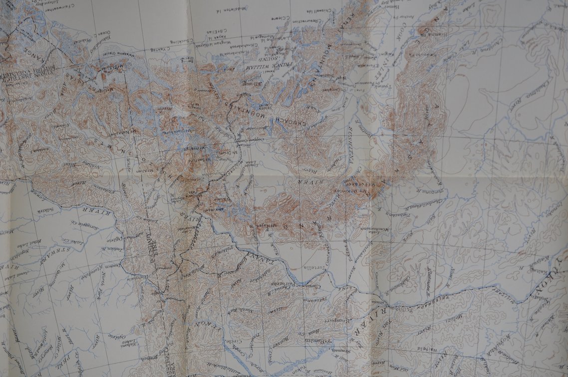 National Geographic Map of Alaska 1905, photo 11 of 22