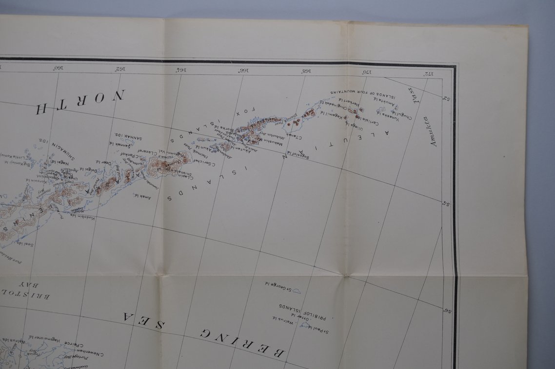 National Geographic Map of Alaska 1905, photo 9 of 22