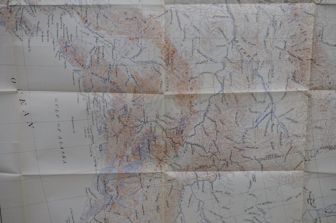 National Geographic Map of Alaska 1904, photo 12 of 23