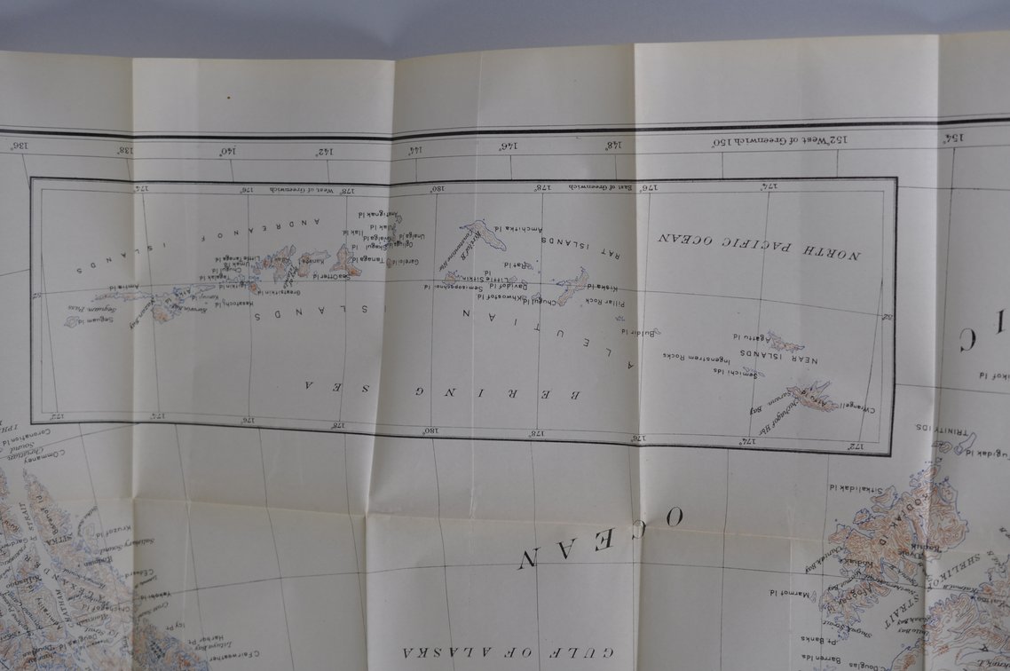 National Geographic Map of Alaska 1904, photo 8 of 23