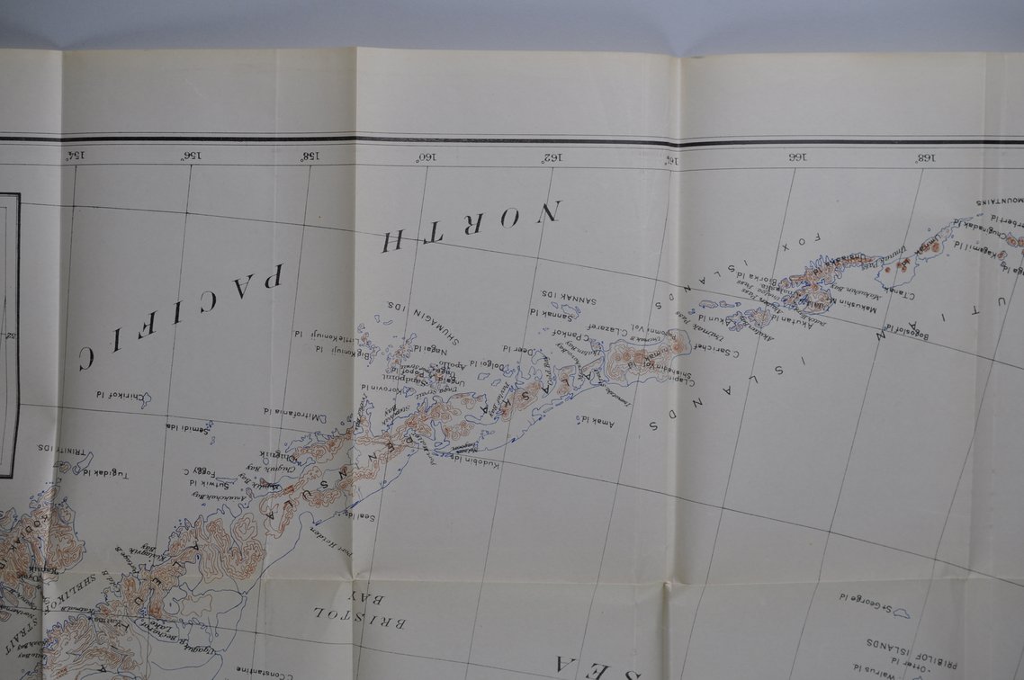 National Geographic Map of Alaska 1904, photo 9 of 23