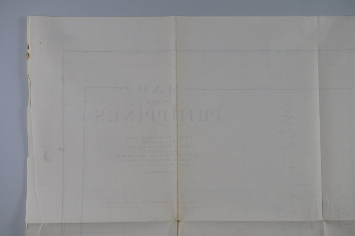 National Geographic Map of Philippines Aug 1905, photo 10 of 17