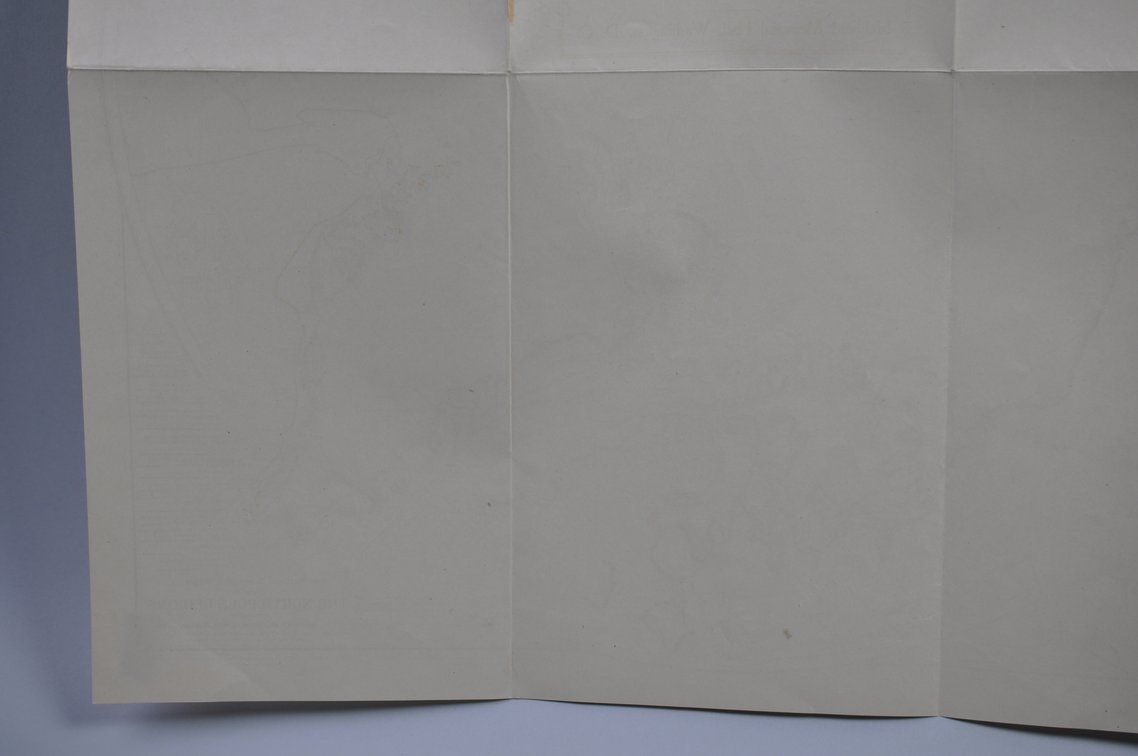 National Geographic Map of North Pole Regions 1907, photo 13 of 13