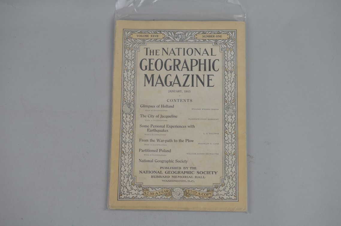1915 January-May National Geographic Magazines, photo 2 of 11