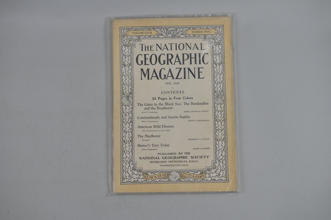 1915 January-May National Geographic Magazines, photo 10 of 11