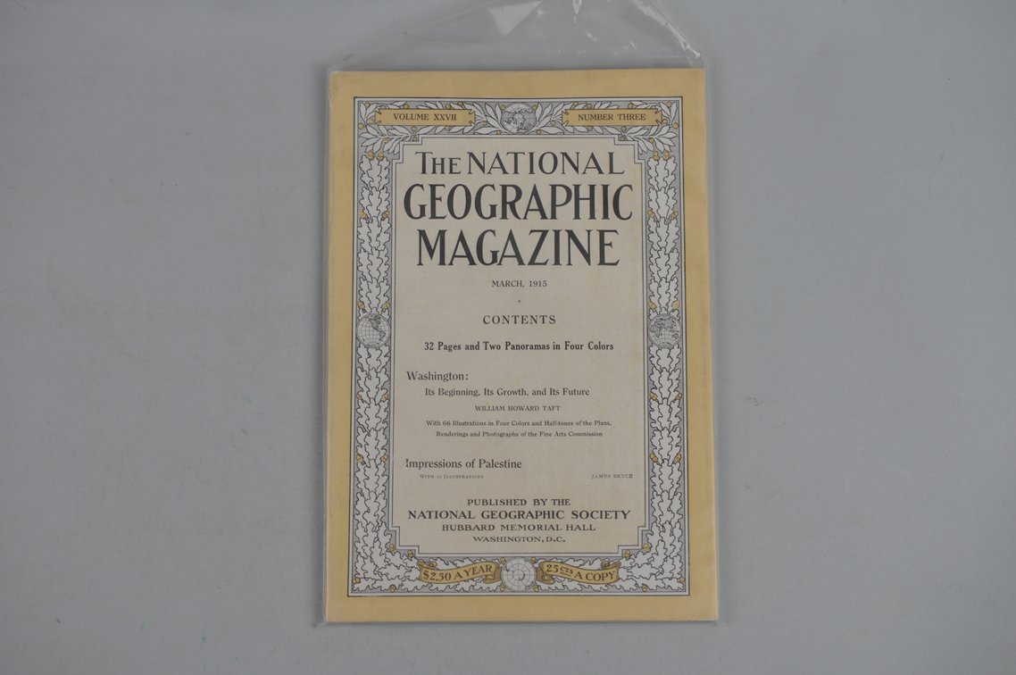 1915 January-May National Geographic Magazines, photo 6 of 11
